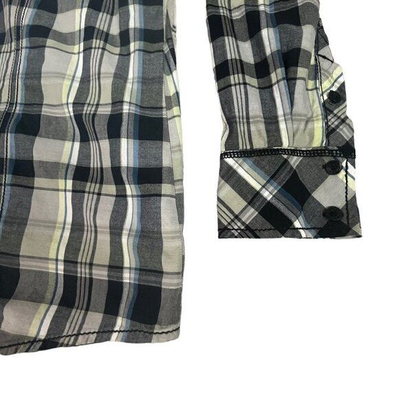 BKE Buckle Mens Athletic Fit Shirt Long Sleeve Pockets Plaid XL - Picture 7 of 10